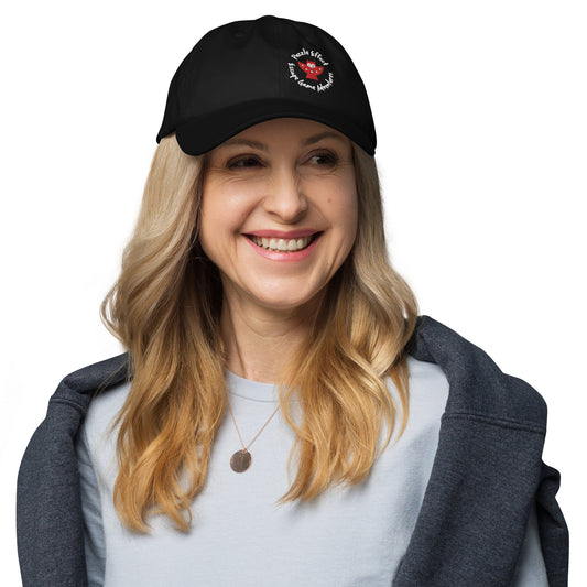 Puzzle Effect Circle Logo Dad hat