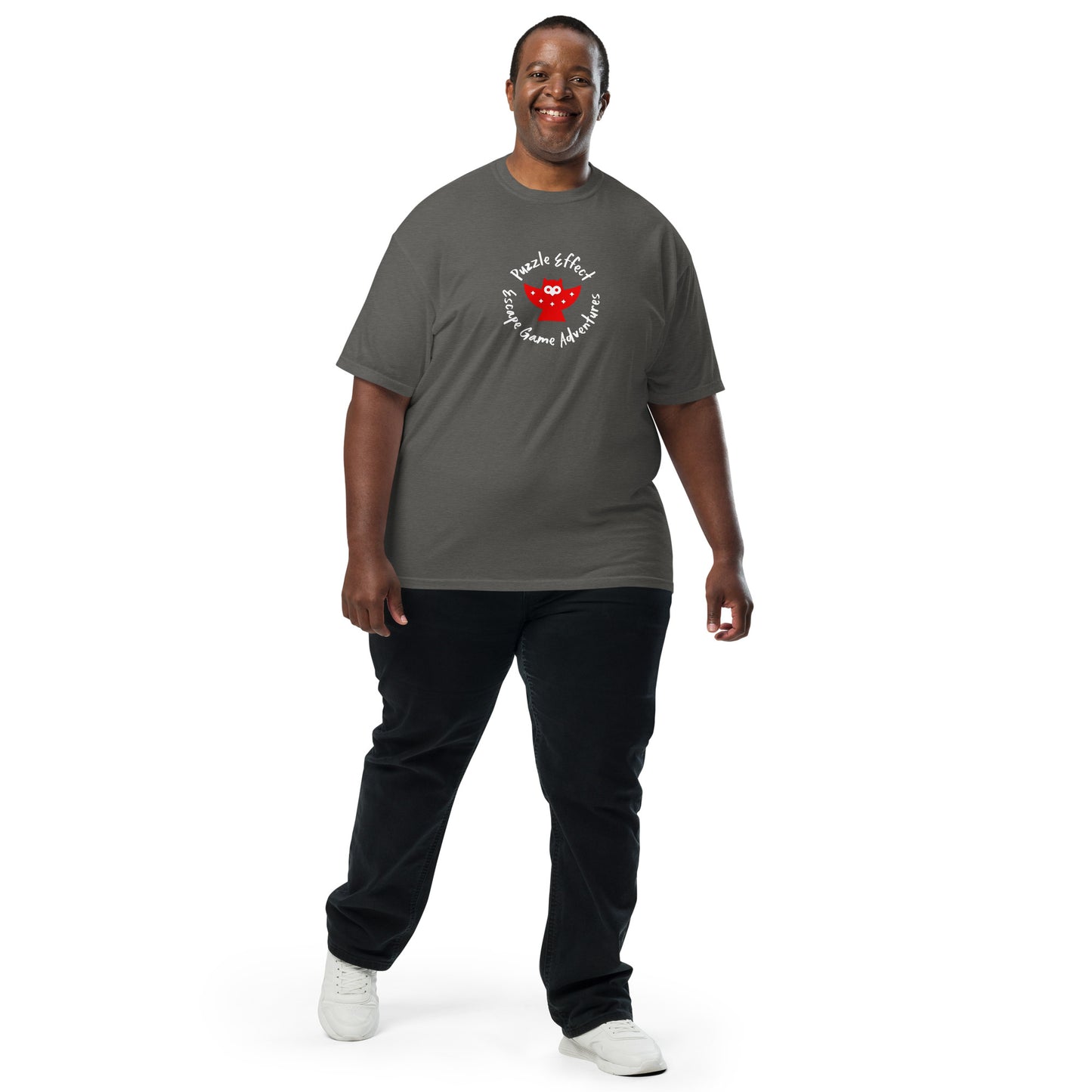 Puzzle Effect Circle Logo Unisex Comfort Colors