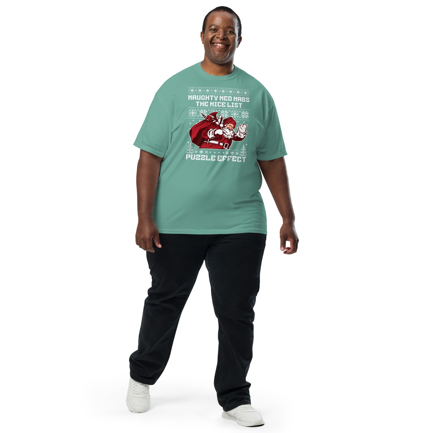 Naughty Ned Nabs the Nice List Unisex Comfort Colors