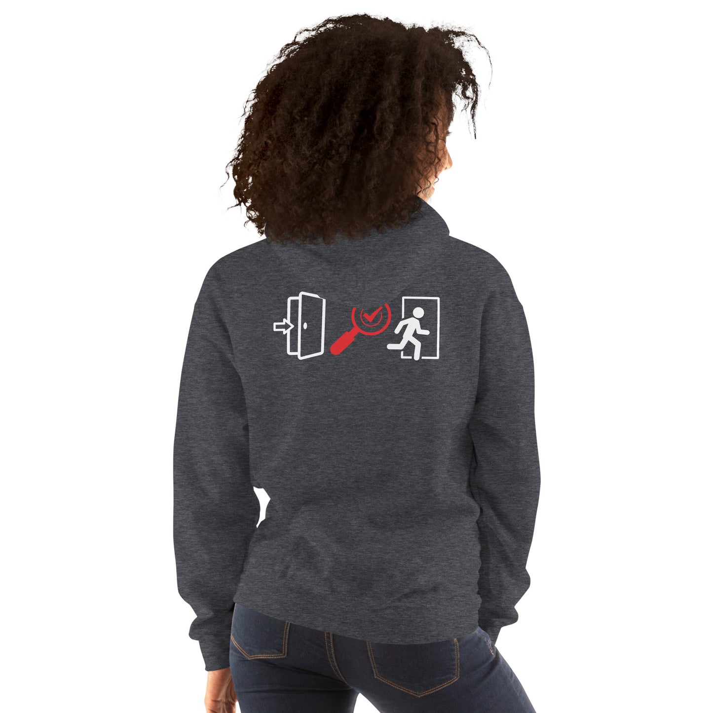 Puzzle Effect Icons Unisex Hoodie