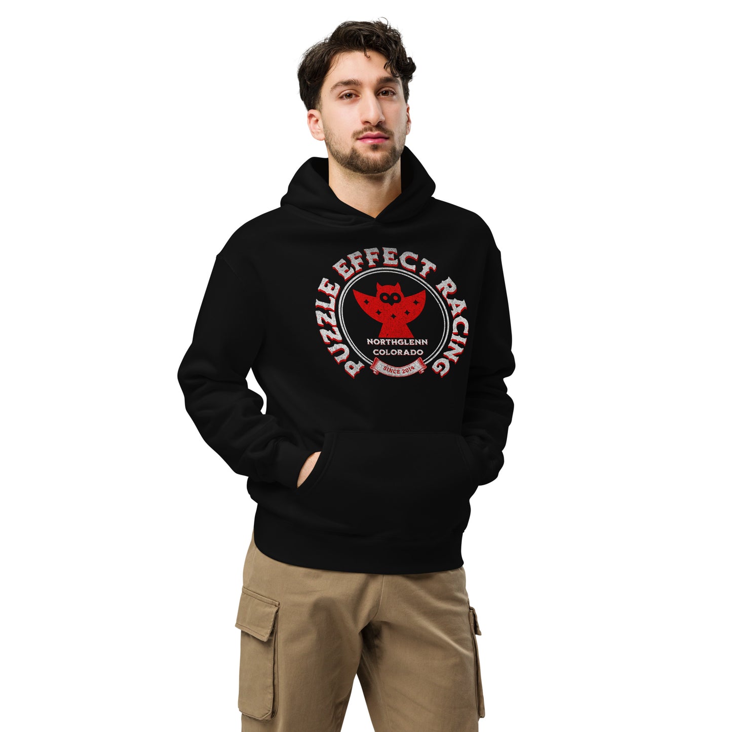 Puzzle Effect Racing Unisex Oversized Hoodie