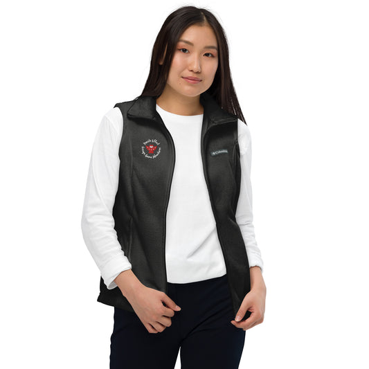 Puzzle Effect Circle Logo Women’s Columbia fleece vest