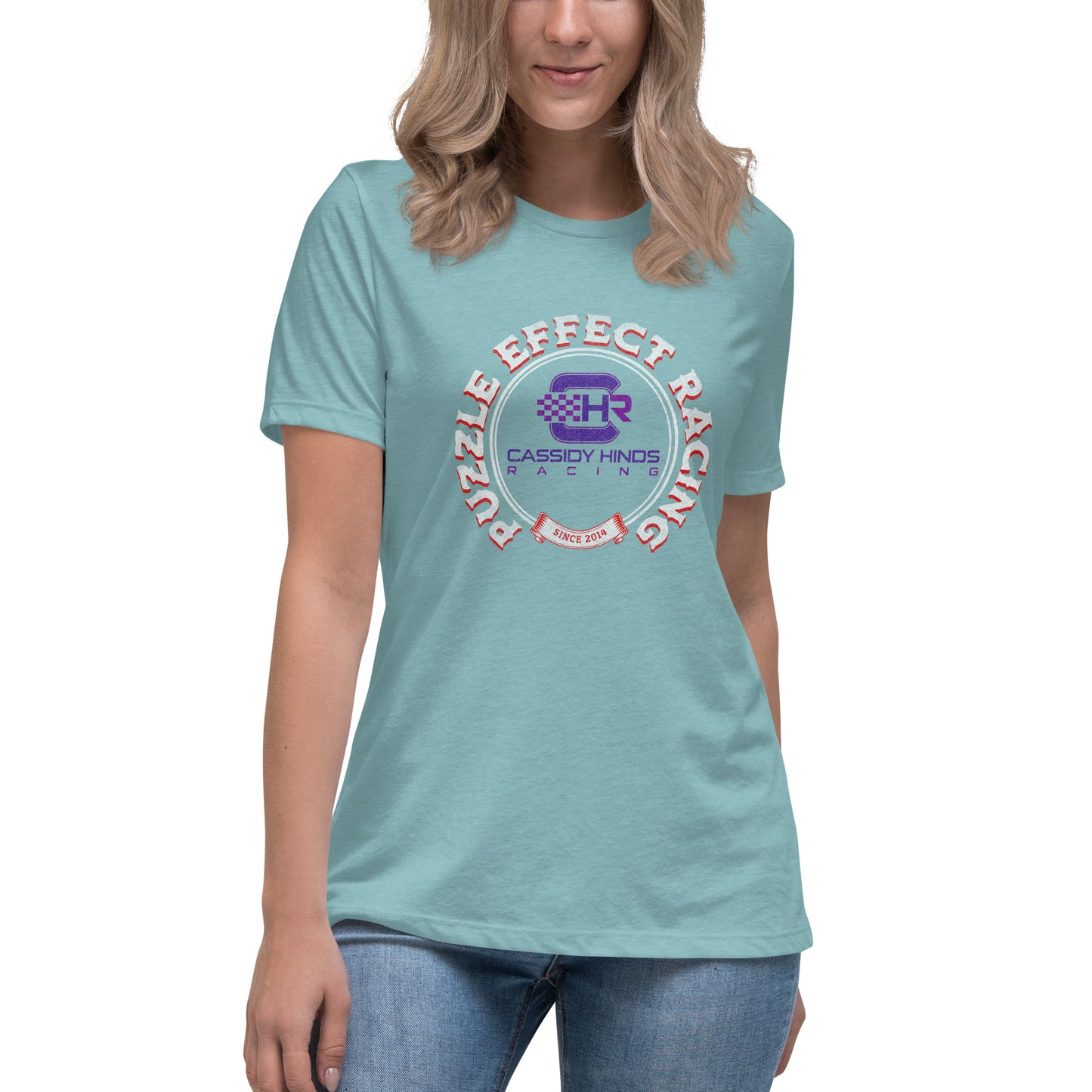 Cassidy Hinds - Puzzle Effect Women's Relaxed T-Shirt