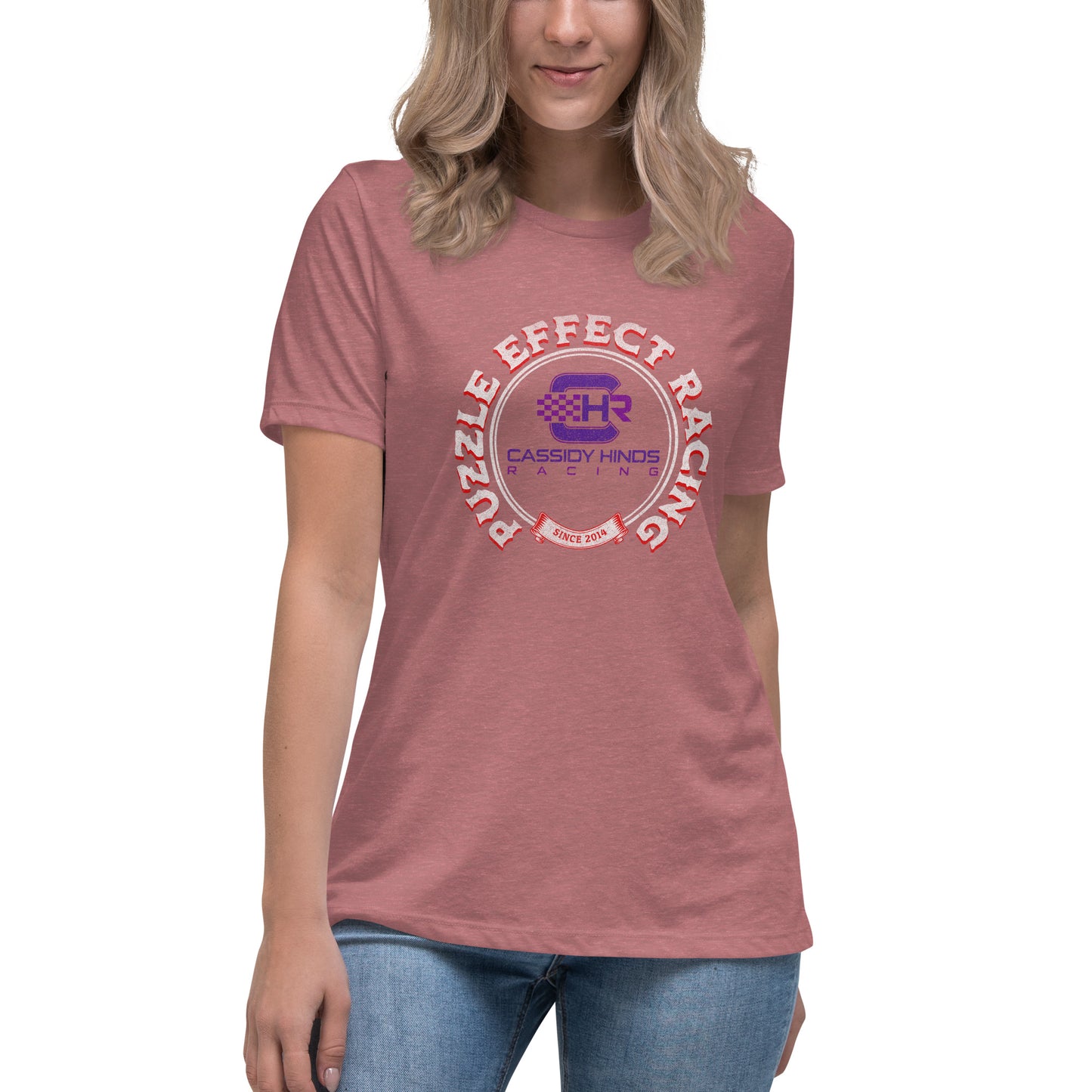 Cassidy Hinds - Puzzle Effect Women's Relaxed T-Shirt