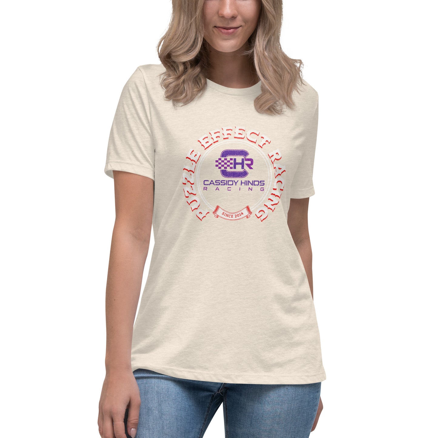 Cassidy Hinds - Puzzle Effect Women's Relaxed T-Shirt