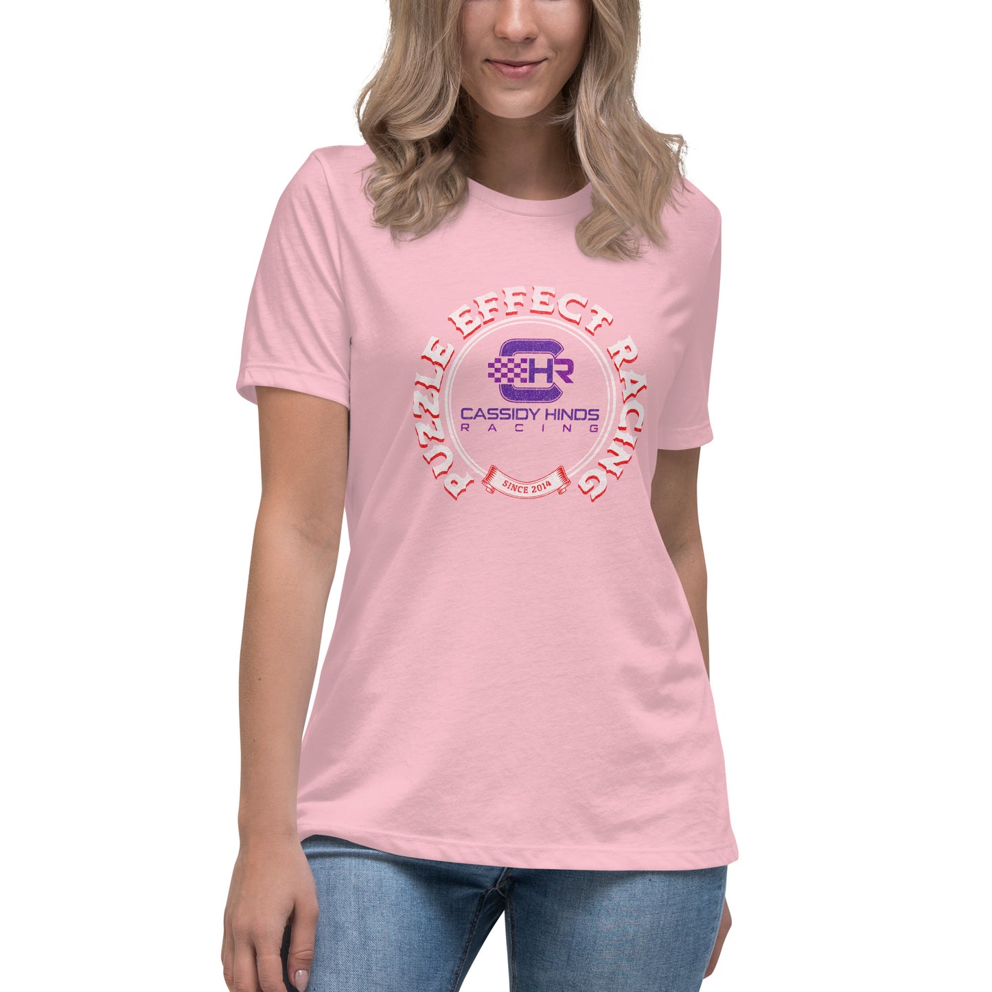 Cassidy Hinds - Puzzle Effect Women's Relaxed T-Shirt